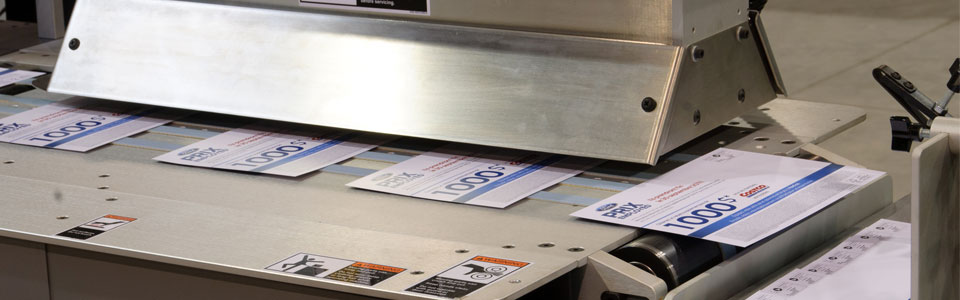 Direct Mail being printed