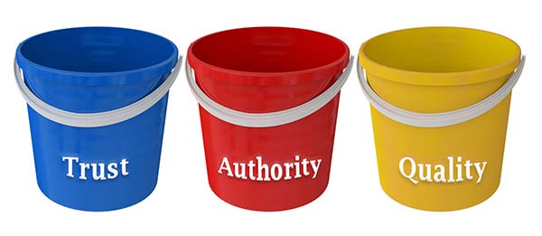 SEO Buckets Trust, Authority & Quality