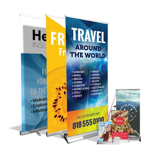 Trade Show Pop Up Displays & Table Top Displays